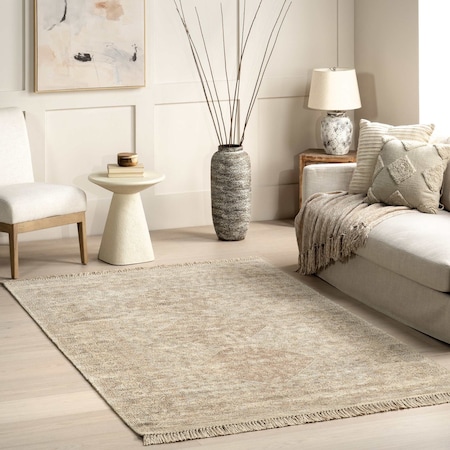 Nuloom Rosia Traditional Persian Tasseled Area Rug 8ft x 10ft SVWT08A-8010